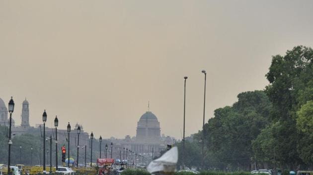 A view of the Rashtrapati Bhavan from a distance in New Delhi.(HT File Photo) A view of the Rashtrapati Bhavan from a distance in New Delhi.(HT File Photo)