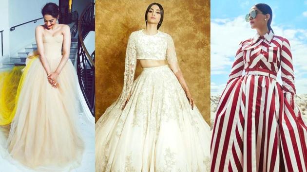 Take a look at everything Sonam Kapoor Ahuja wore during her two days in Cannes Film Festival. (Instagram)