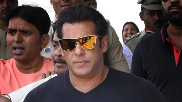 Bollywood actor Salman Khan recently a portion of Race 3 in Jodhpur. (PTI) Bollywood actor Salman Khan recently a portion of Race 3 in Jodhpur. (PTI)