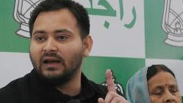 RJD leader Tejashwi Yadav in Patna. (AP Dube/HT File Photo) RJD leader Tejashwi Yadav in Patna. (AP Dube/HT File Photo)
