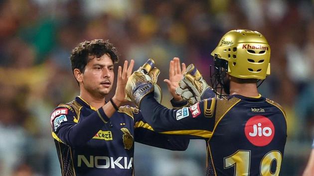 However, Kuldeep Yadav changed the complexion of the game with a magical spell of 4/20 in four overs. (PTI) However, Kuldeep Yadav changed the complexion of the game with a magical spell of 4/20 in four overs. (PTI)