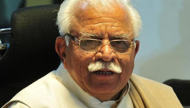 Haryana chief minister Manohar Lal Khattar (HT File) Haryana chief minister Manohar Lal Khattar (HT File)