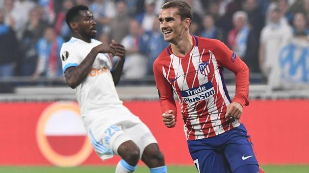 Speculation is rife that Antoine Griezmann will join Barcelona next season. If so, the French forward chose the perfect way to end his association with Atletico Madrid. (AFP)