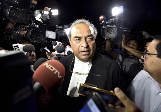 Mukul Rohatgi, arguing in the Karnataka case for BJP MLAs, opposed the Congress-JD(S) plea saying this was not a Yakub Memon hanging situation which deserved a midnight hearing. Stressing that no injunction can be issued in the case, he said the President and the Governor are not answerable to any court and the court should not stop a constitutional functionary from discharging official duties. (Ravi Choudhary / PTI)