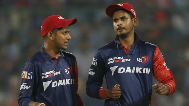 Delhi Daredevils assistant coach Sridharan Sriram says its heartening for the franchise to see how Shreyas Iyer (right) has dealt with the captaincy and how youngsters such as Sandeep Lamichhane (left) made good use of the opportunities they got in the 2018 Indian Premier League (IPL 2018).(AP)