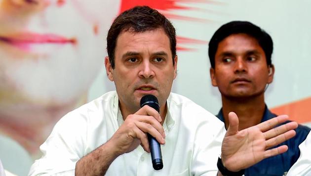 Rahul Gandhi on Thursday said that the Constitution is under “severe attack” and there is an atmosphere of fear in the country. “The BJP’s irrational insistence that it will form a govt. in Karnataka, even though it clearly doesn’t have the numbers, is to make a mockery of our Constitution. This morning, while the BJP celebrates its hollow victory, India will mourn the defeat of democracy,” said Gandhi on Twitter. (Shailendra Bhojak / PTI File) Rahul Gandhi on Thursday said that the Constitution is under “severe attack” and there is an atmosphere of fear in the country. “The BJP’s irrational insistence that it will form a govt. in Karnataka, even though it clearly doesn’t have the numbers, is to make a mockery of our Constitution. This morning, while the BJP celebrates its hollow victory, India will mourn the defeat of democracy,” said Gandhi on Twitter. (Shailendra Bhojak / PTI File)
