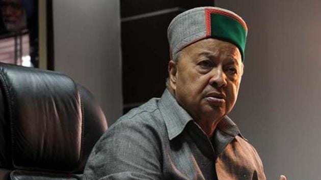 The two-page complaint alleged that former chief minister Virbhadra Singh ordered his men to break open the locks of the Padam Palace and dispose of the artefacts and other valuables kept inside. (HT File) The two-page complaint alleged that former chief minister Virbhadra Singh ordered his men to break open the locks of the Padam Palace and dispose of the artefacts and other valuables kept inside. (HT File)