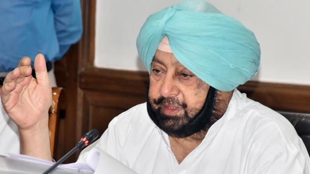 Punjab chief minister Captain Amarinder Singh (HT File) Punjab chief minister Captain Amarinder Singh (HT File)