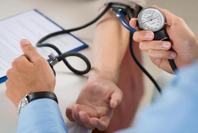 Blood pressure between 130 and 139 and 80 and 89 is considered first stage of hypertension and anything above 140 by 90 is the second stage. (Shutterstock) Blood pressure between 130 and 139 and 80 and 89 is considered first stage of hypertension and anything above 140 by 90 is the second stage. (Shutterstock)