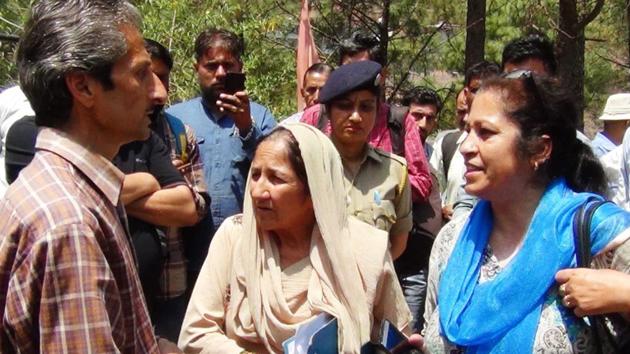 In the 130-page report, the divisional commissioner has indicted cops and the local administration officials for lapses that led to killing of Shail Bala Sharma (in blue), who was shot by a guest house owner, Vijay Singh. (HT File) In the 130-page report, the divisional commissioner has indicted cops and the local administration officials for lapses that led to killing of Shail Bala Sharma (in blue), who was shot by a guest house owner, Vijay Singh. (HT File)