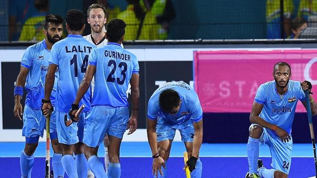 India put in a disappointing showing at the Gold Coast Commonwealth Games earlier this year, following which Harendra Singh replaced Sjoerd Marijne as coach of the men’s team.(AFP)