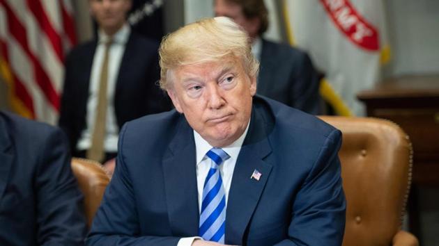 US President Donald Trump said he was not pursuing the “Libya model” in getting North Korea to abandon its nuclear weapons program. (AFP Photo) US President Donald Trump said he was not pursuing the “Libya model” in getting North Korea to abandon its nuclear weapons program. (AFP Photo)