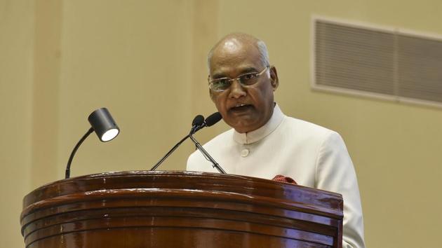 President Ram Nath Kovind will stay at Mashobra’s Retreat Building, part of the presidential estate in Himachal Pradesh, from where he was turned away by the staff two years ago. Kovind will embark on a three day visit to the state capital Shimla on May 20. (Raj K Raj / HT Photo) President Ram Nath Kovind will stay at Mashobra’s Retreat Building, part of the presidential estate in Himachal Pradesh, from where he was turned away by the staff two years ago. Kovind will embark on a three day visit to the state capital Shimla on May 20. (Raj K Raj / HT Photo)