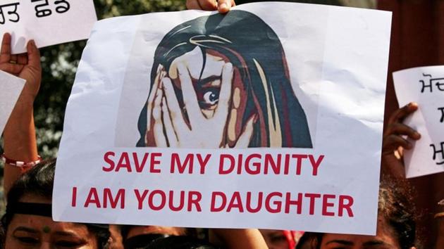 People protest demanding punishment against child rape. (Reuters File Photo)