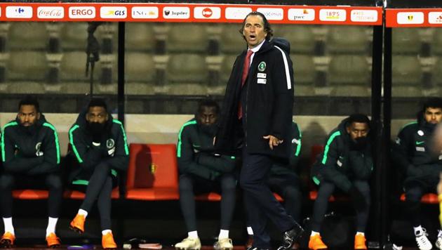 Juan Antonio Pizzi has picked a 28-man pre-World Cup Saudi Arabia squad.(Getty Images) Juan Antonio Pizzi has picked a 28-man pre-World Cup Saudi Arabia squad.(Getty Images)