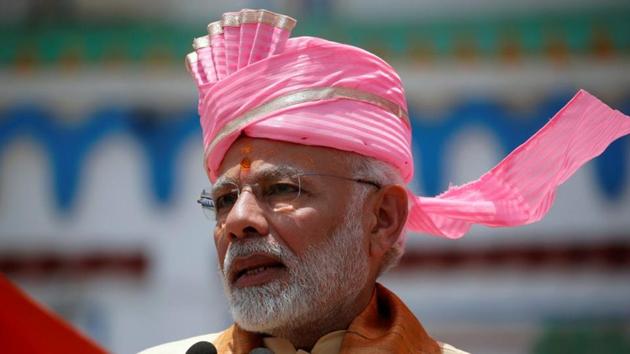 Prime Minister Narendra Modi speaks with the media during his visit at Janaki Mandir. (REUTERS File Photo) Prime Minister Narendra Modi speaks with the media during his visit at Janaki Mandir. (REUTERS File Photo)