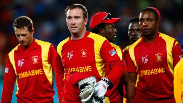 Zimbabwe cricketers are in the middle of a protest over wage issues with their board.(Getty Images)