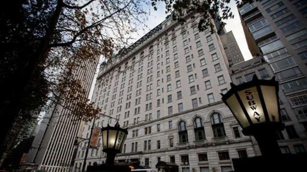 The Plaza Hotel in New York, US. Billionaire Saudi Prince Alwaleed bin Talal has long been associated with New York's iconic Plaza Hotel, ever since he bought out Donald Trump over two decades ago. (Bloomberg) The Plaza Hotel in New York, US. Billionaire Saudi Prince Alwaleed bin Talal has long been associated with New York's iconic Plaza Hotel, ever since he bought out Donald Trump over two decades ago. (Bloomberg)