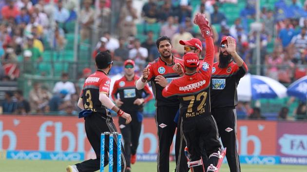 Umesh Yadav continued his great form as he picked up Jofra Archer first ball to dent RR. (BCCI)