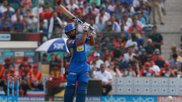 Rahul Tripathi notched up his third fifty and first in the 2018 IPL as he gave Rajasthan Royals a solid platform. (BCCI)