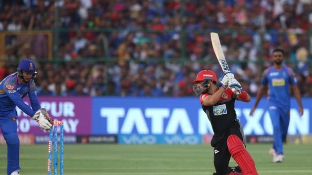 RCB’s collapse handed the initiative back to RR who kept the pressure. (BCCI)