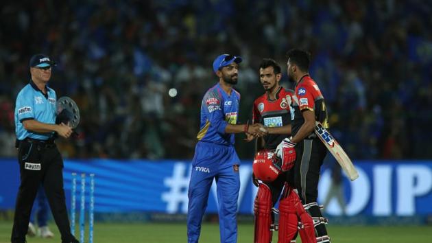 Rajasthan Royals’ win ensured that Virat Kohli’s RCB crashed out of the play-off race. (BCCI)