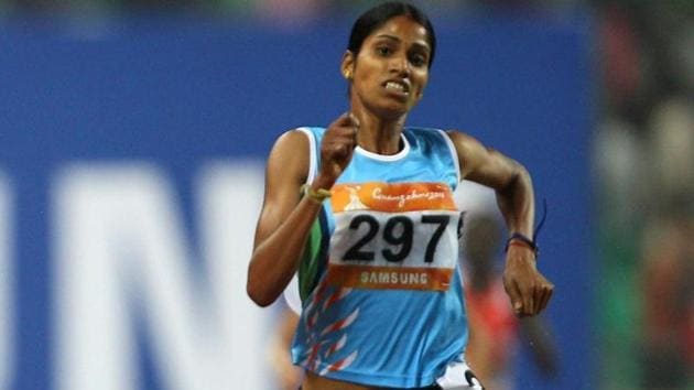 Indian runners like Sudha Singh will train in Bhutan for the 2019 Asian Games.(Getty Images)