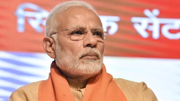 Prime Minister of India Narendra Modi during a Bharatiya Janata Party meeting in New Delhi on May 17, 2018. (Sonu Mehta/HT Photo) Prime Minister of India Narendra Modi during a Bharatiya Janata Party meeting in New Delhi on May 17, 2018. (Sonu Mehta/HT Photo)