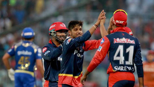 Sandeep Lamichhane then removed Kieron Pollard and Krunal Pandya within a space of four balls to leave MI in all sorts of trouble. Rohit Sharma (13) also failed to contribute.  (BCCI ) 