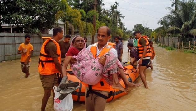 Chief minister Biplab Deb announced a compensation of ₹5 lakh each to the families of the deceased and ₹1 lakh for reconstruction of damaged houses. (Reuters) Chief minister Biplab Deb announced a compensation of ₹5 lakh each to the families of the deceased and ₹1 lakh for reconstruction of damaged houses. (Reuters)
