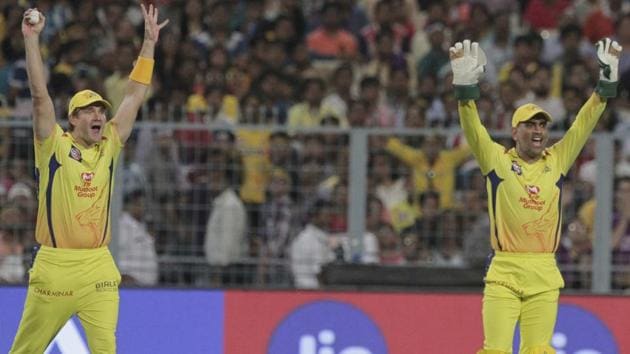 Shane Watson has heaped praise on Chennai Super Kings skipper MS Dhoni.(AP)