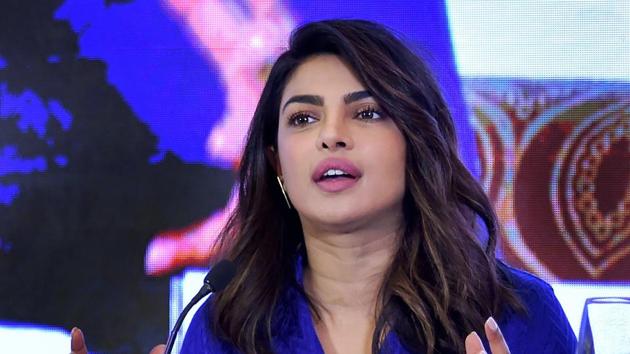 Priyanka Chopra has worked with Unicef for a decade and was appointed as the national and global Unicef goodwill ambassador for Child Rights in 2010 and 2016 respectively.(PTI)
