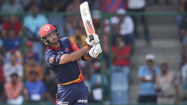 Delhi Daredevils’ Glenn Maxwell scored just 169 runs from 12 games in the 2018 Indian Premier League (IPL).(BCCI)