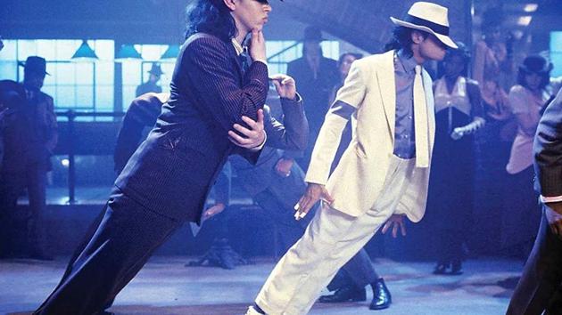 A still from the movie, Michael Jackson: Smooth Criminal.