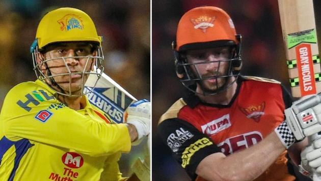 Both Chennai Super Kings (CSK) skipper MS Dhoni and Sunrisers Hyderabad (SRH) captain Kane Williamson have been exemplary with their leadership while their rich form with the bat has given their teams a major boost so far in the Indian Premier League (IPL 2018)(HT Photo)