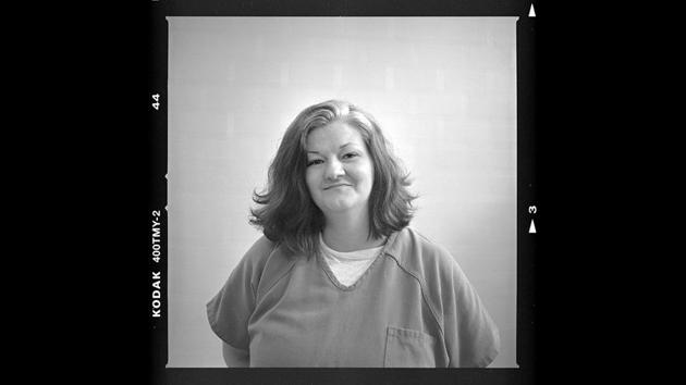 Crystal French, 38, is photographed in her cell. “I got to know the real me again instead of the addicted to drugs person. I had a lot of anger issues before. I’m working on them still. I’d like to be a productive citizen, not an OD statistic, end up dying on drugs. I am a good person. I know I am. But I want to see that person again.” (David Goldman / AP)