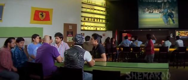 Scene from the film Jannat in which actor Imran Hashmi bet on cricket matches.