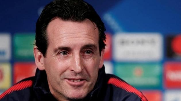 Unai Emery won one Ligue 1 title and four cups with Paris Saint-Germain.(REUTERS)