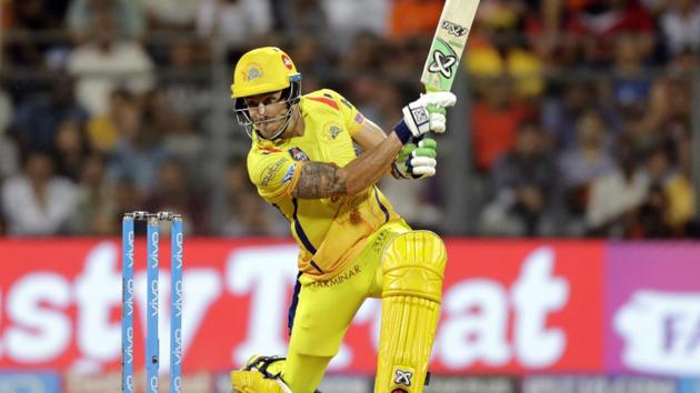 Faf du Plessis’ brilliant 67* helped Chennai Super Kings beat Sunrisers Hyderabad for the third time in the IPL 2018 with a two-wicket win.(AP)