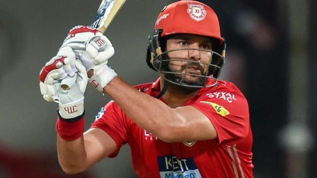 Yuvraj Singh had a forgettable season with Kings XI Punjab in Indian Premier League (IPL) 2018.(PTI)