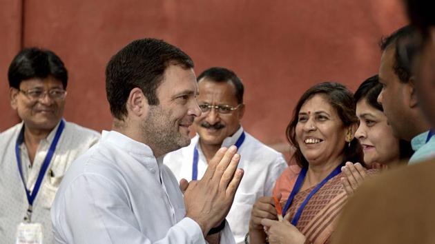 Congress president Rahul Gandhi criticised the government’s proposal of allocating cadres and services to candidates selected under civil service examinations only after completion of foundation course. (PTI Photo)