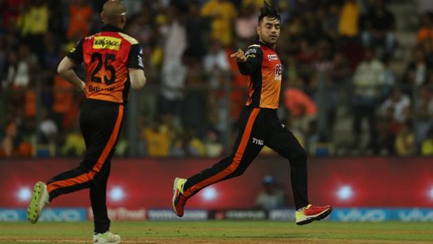Rashid Khan also took the wicket of Dwayne Bravo. (BCCI) 
