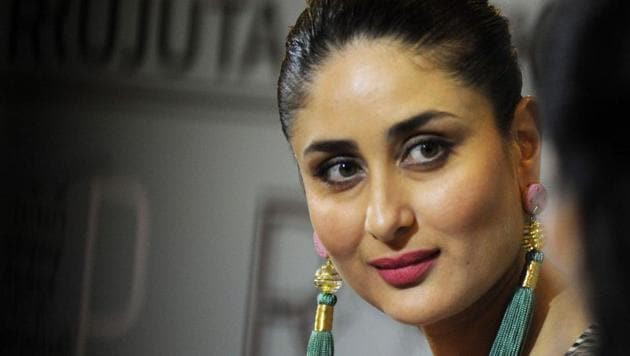 Kareena Kapoor Khan looks on during the launch of the book Pregnancy Notes before during & after by Rujuta Diweka in Mumbai.(AFP) Kareena Kapoor Khan looks on during the launch of the book Pregnancy Notes before during & after by Rujuta Diweka in Mumbai.(AFP)
