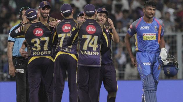 Kolkata Knight Riders will now face Sunrisers Hyderabad in Qualifier 2 on May 25. (AP) Kolkata Knight Riders will now face Sunrisers Hyderabad in Qualifier 2 on May 25. (AP)