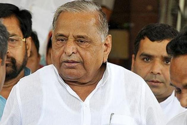 Samajwadi Party founder Mulayam Singh Yadav in New Delhi.(HT File Photo)