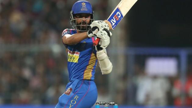 Ajinkya Rahane batted too slow, playing a lot of dot balls, and the asking rate kept mounting. (BCCI) 