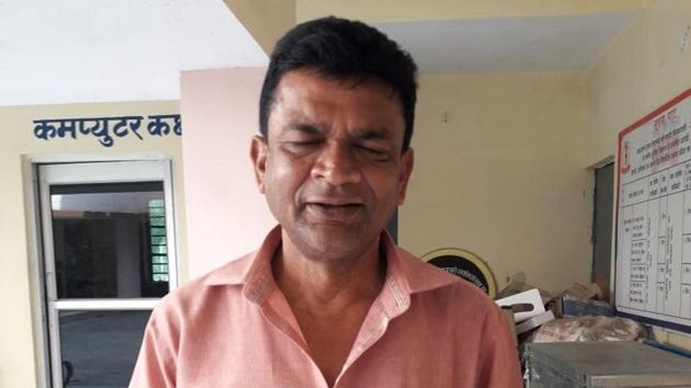 Government official Manoj Kumar was involved in an altercation with a tribal leader a few days ago, during which the latter allegedly threatened him with dire consequences. (HT Photo) Government official Manoj Kumar was involved in an altercation with a tribal leader a few days ago, during which the latter allegedly threatened him with dire consequences. (HT Photo)