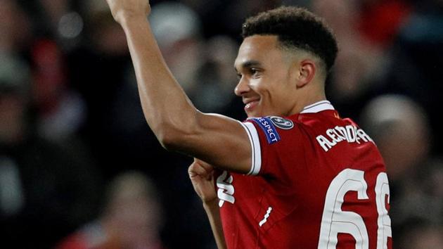 Liverpool's Trent Alexander-Arnold has been called up by England after what has been a remarkable debut season.(REUTERS) Liverpool's Trent Alexander-Arnold has been called up by England after what has been a remarkable debut season.(REUTERS)