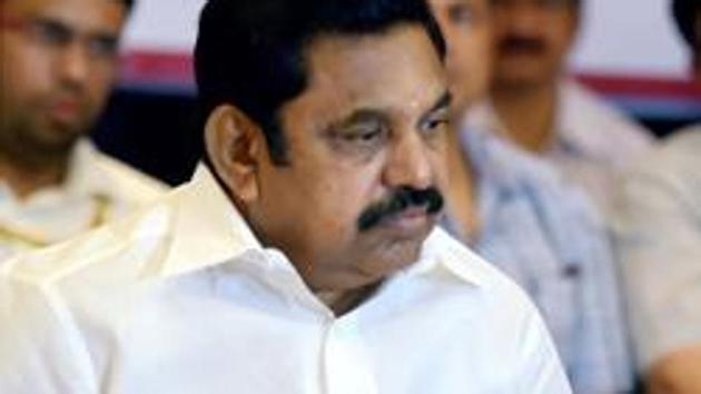 Tamil Nadu chief minister K Palaniswami claimed some anti-social elements had infiltrated the anti-Sterlite plant protesters and unleashed violence on Tuesday.(PTI File Photo)