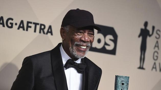 Morgan Freeman has been accused by eight women of sexual harassment whose claims have been supported by eight more people.(Jordan Strauss/Invision/AP)